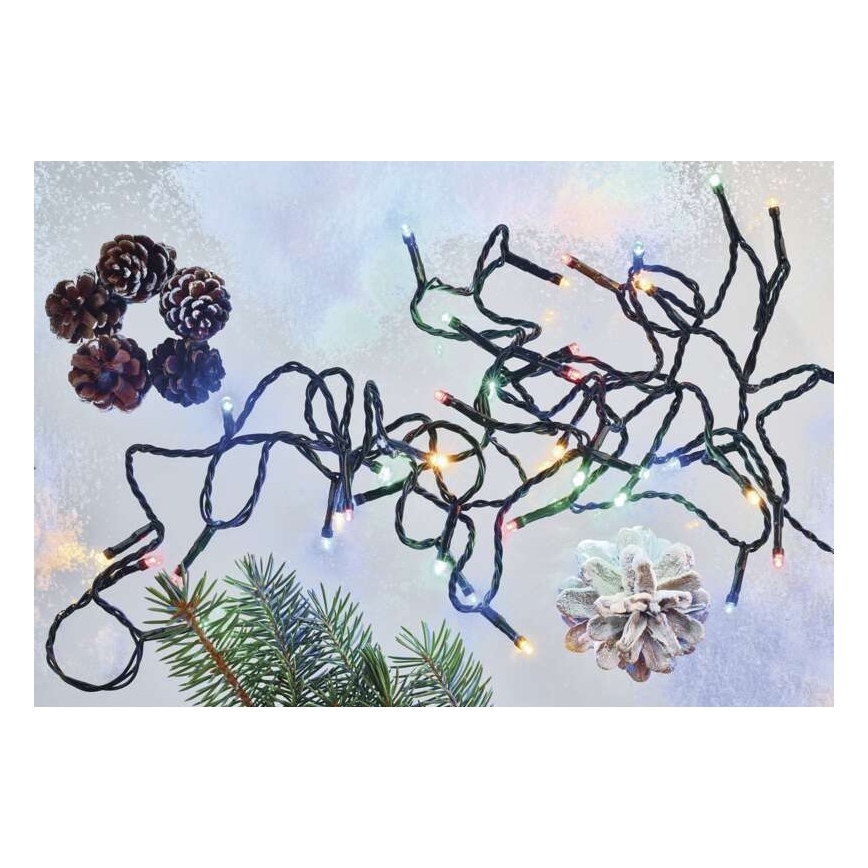 Guirlande LED extérieure 80xLED/13m IP44 multicolore