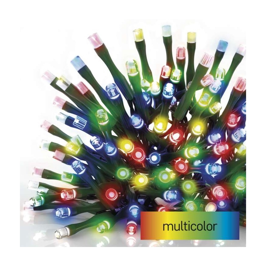 Guirlande LED extérieure 80xLED/13m IP44 multicolore