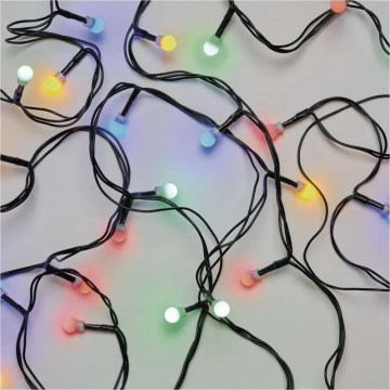 Guirlande lumineuse de Noël 200 LED / 8 fonctions / 25 m / IP44 / multicolore