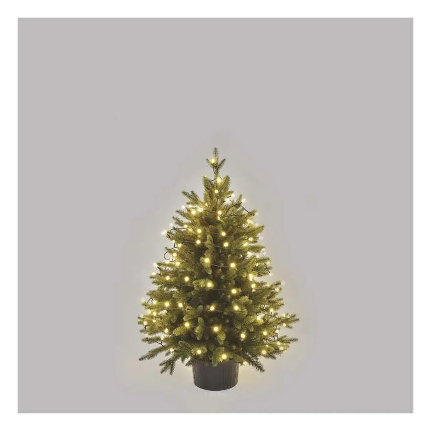 Guirlande lumineuse de Noël LED 80xLED/230V/8 fonctions 13m IP44 blanc chaud