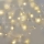 Guirlande lumineuse de Noël LED — 40 LED, alimentée par 3 piles AA, 1,5 m, blanc chaud