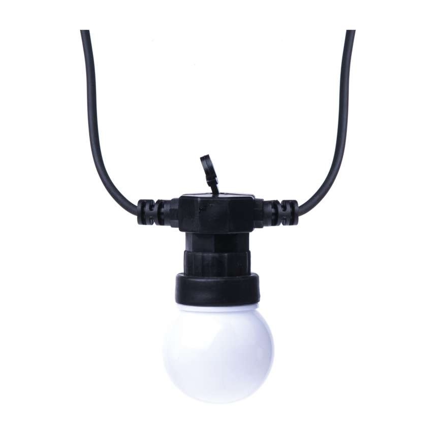 Guirlande lumineuse décorative d'extérieur 10xLED/10m IP44 blanche