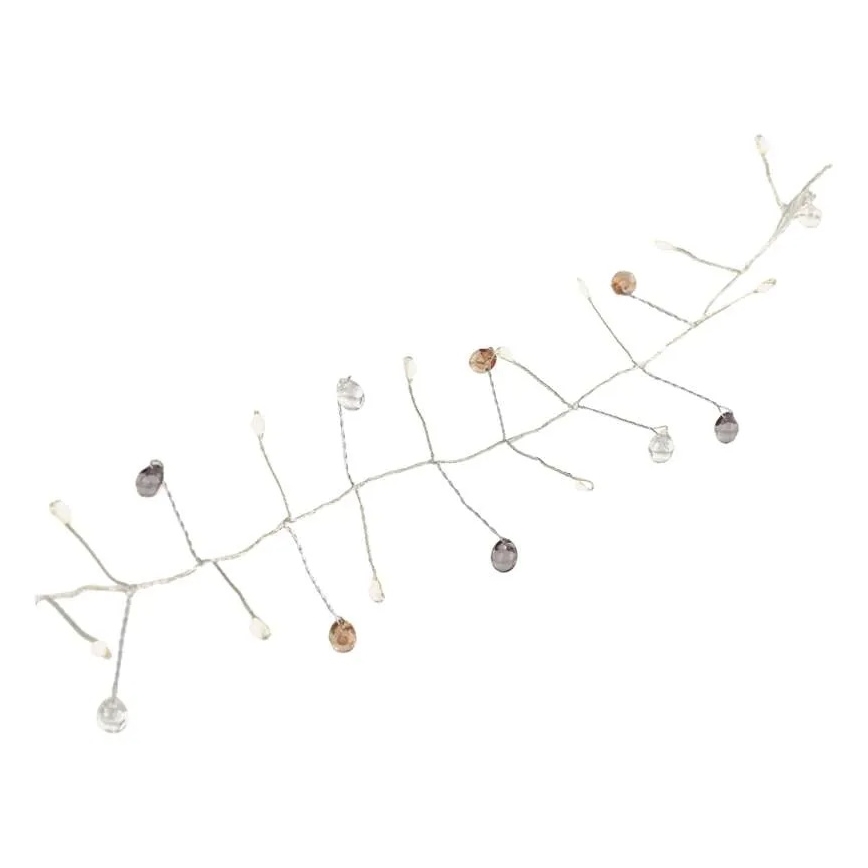 Guirlande lumineuse LED 40xLED/3xAA 1,5 m, blanc chaud