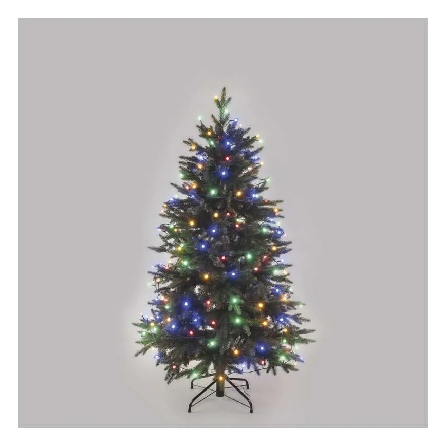 Guirlande lumineuse LED de Noël 300 LED / 8 fonctions, 35 m, IP44, blanc chaud