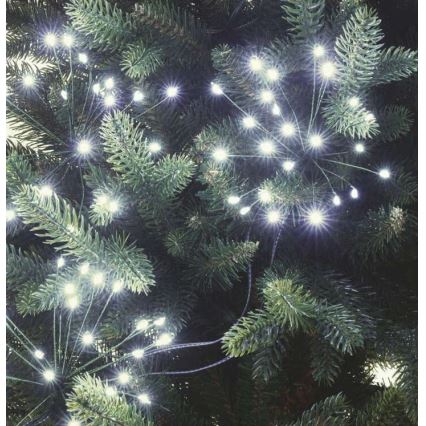 Guirlande lumineuse LED de Noël 300xLED/8,2m blanc froid