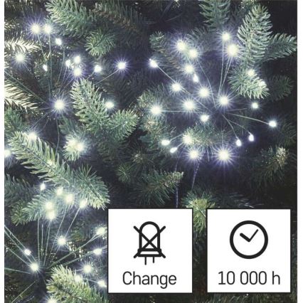 Guirlande lumineuse LED de Noël 300xLED/8,2m blanc froid