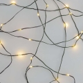 Guirlande lumineuse LED de Noël d'extérieur 40 LED/9 m IP44 blanc chaud