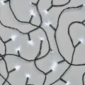 Guirlande lumineuse LED de Noël pour extérieur 180 LED / 8 modes, 23 m, IP44, blanc froid