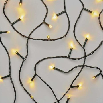 Guirlande lumineuse LED de Noël pour l'extérieur, 180 LED / 23 m, IP44, blanc chaud