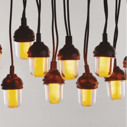 Guirlande lumineuse LED d'extérieur 100xLED/9,5m IP44