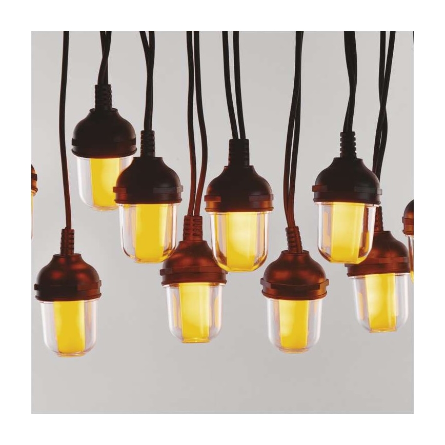 Guirlande lumineuse LED d'extérieur 100xLED/9,5m IP44