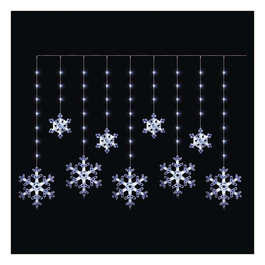 Guirlande lumineuse LED d'extérieur 131 LED / 1,6 m IP44, blanc froid