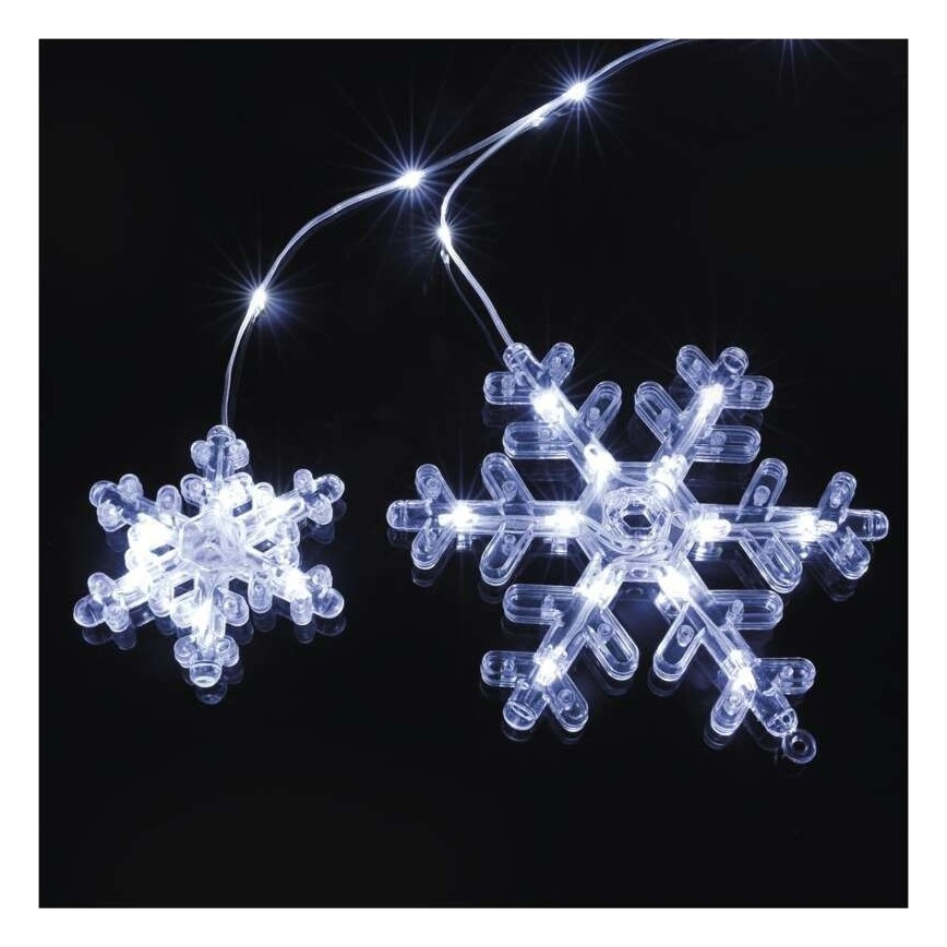 Guirlande lumineuse LED d'extérieur 131 LED / 1,6 m IP44, blanc froid