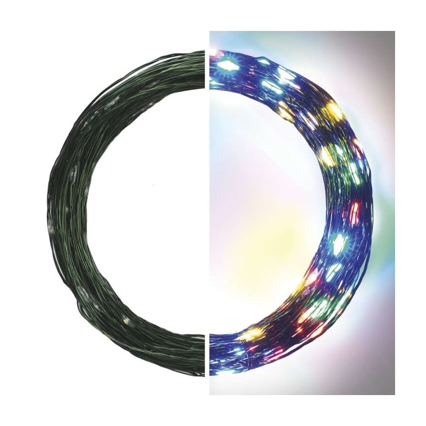 Guirlande lumineuse LED d'extérieur 150 LED/20 m IP44 multicolore