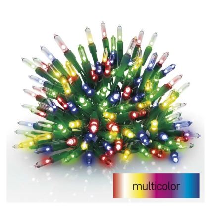 Guirlande lumineuse LED d'extérieur 150xLED/27,35m IP44 multicolore