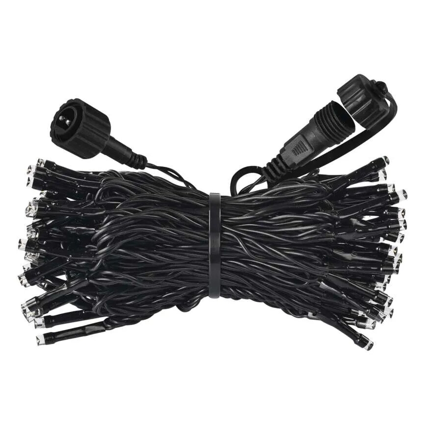 Guirlande lumineuse LED d'extérieur 50 LED / 5 m IP44 blanc froid