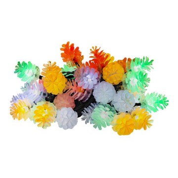 Guirlande lumineuse LED d'extérieur 80 LED / 25 m IP44 multicolore