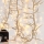 Guirlande lumineuse LED d'extérieur CLUSTER 1152 LED, 8 fonctions, 12 m, IP44, blanc chaud