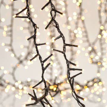 Guirlande lumineuse LED d'extérieur pour Noël SNAKE 1300 LED, 29,1 m, IP44, blanc chaud