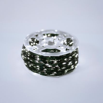 Guirlande LED d'extérieur 1500 LED/230 V, 8 fonctions, 153 m, IP44, blanc froid + télécommande