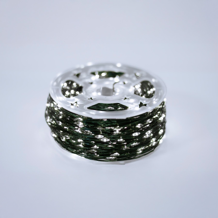 Guirlande LED d'extérieur 1500 LED/230 V, 8 fonctions, 153 m, IP44, blanc froid + télécommande