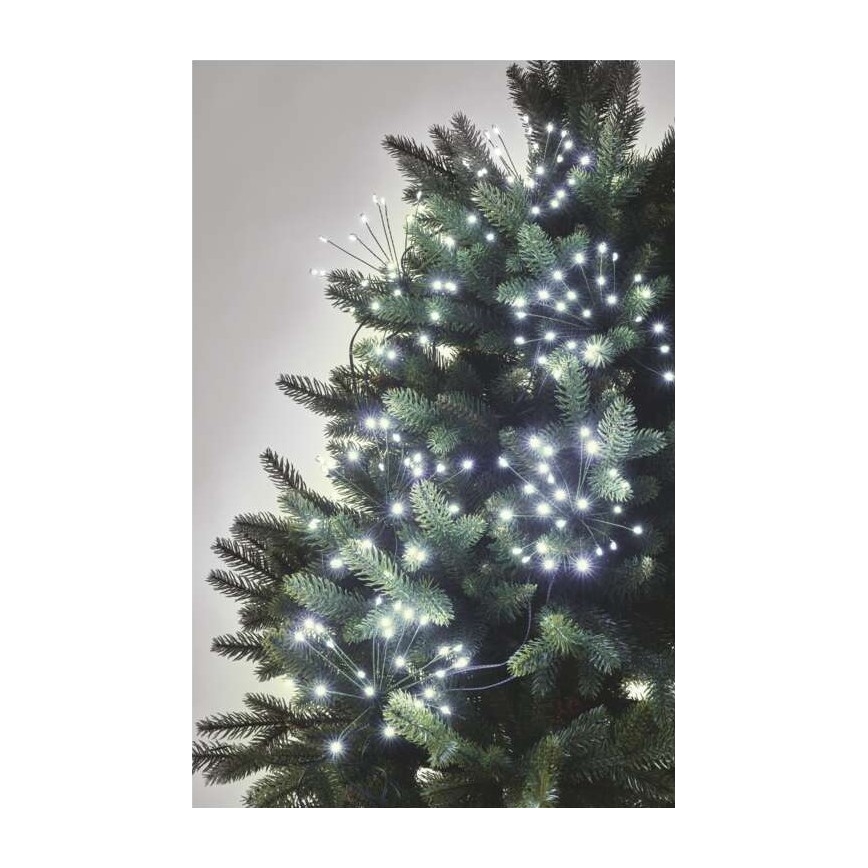 Guirlande lumineuse LED — 300 LED, 8,2 m, blanc froid