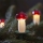 Guirlande lumineuse TOADSTOOL 12xE10/10,7m rouge, Fabriquée en République tchèque