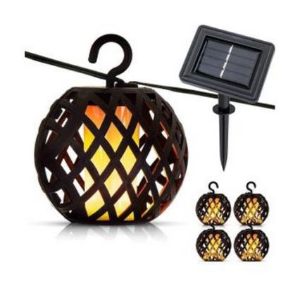 Guirlande solaire 60xLED/2m 400 mAh IP44