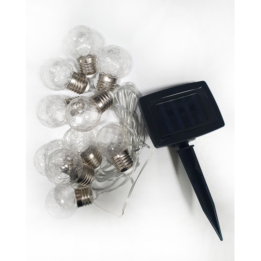 Guirlande solaire extérieure 10xLED/1,2V 2,2 m IP44