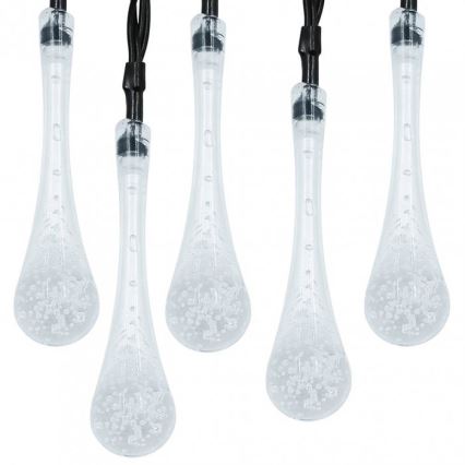 Guirlande solaire LED avec capteur crépusculaire 20xLED/0,72W/1,2V 600 mAh 4,7m IP44