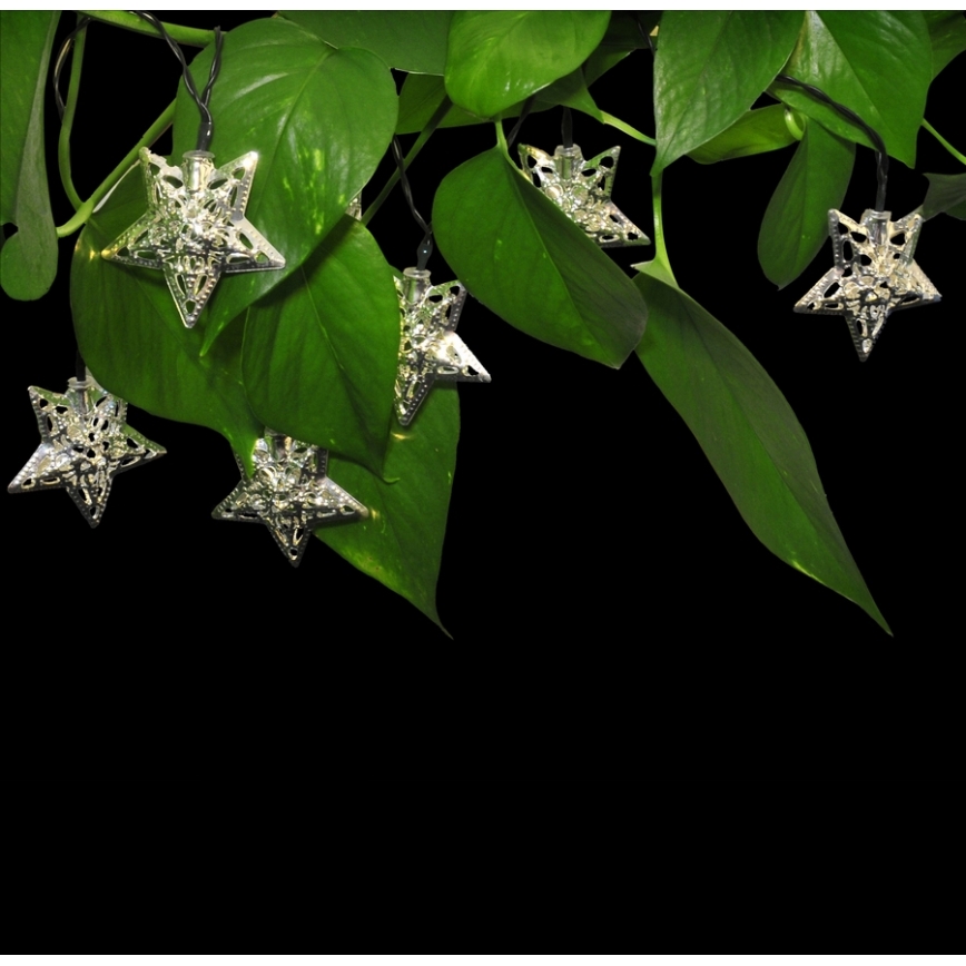 Guirlande solaire LED DECOS 10xLED/1xAAA