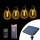 Guirlande solaire LED dimmable 25xLED/1,5W/3,7/5V 2700-10000K 2200 mAh 15 m IP65 noir + télécommande