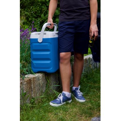 Guzzanti GZ 30BW - Glacière électrique portable pour voiture 29 l 65W/12V/230V bleue