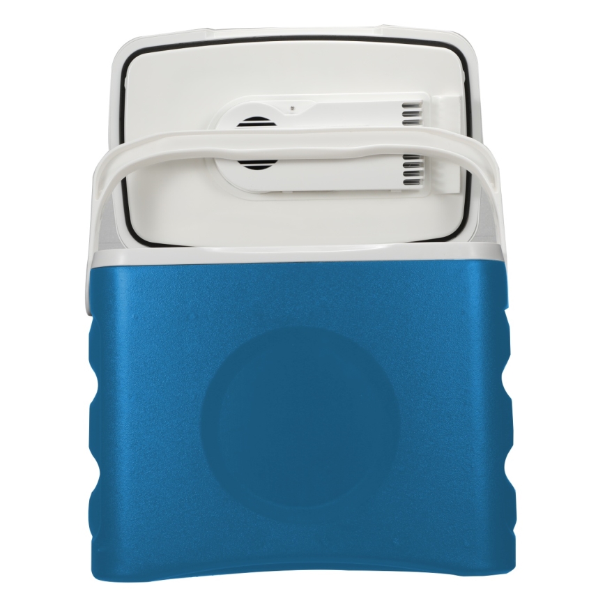 Guzzanti GZ 30BW - Glacière électrique portable pour voiture 29 l 65W/12V/230V bleue