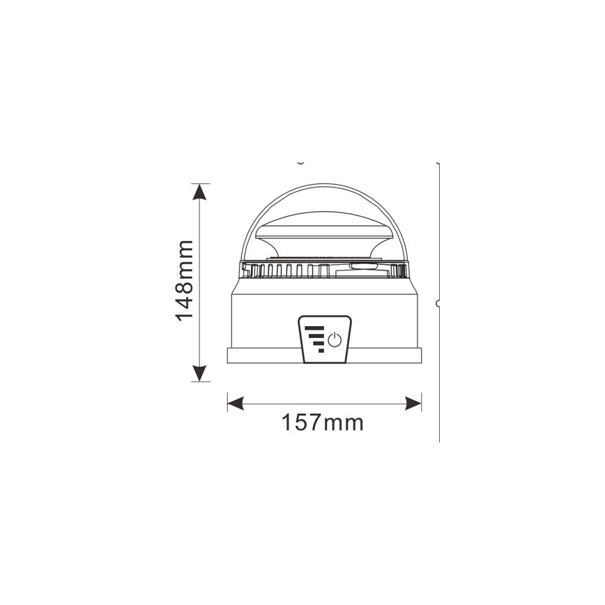 Gyrophare LED/12-24V IP65