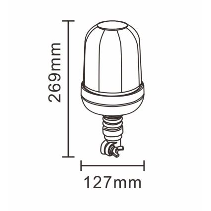 Gyrophare LED/12-24V IP66