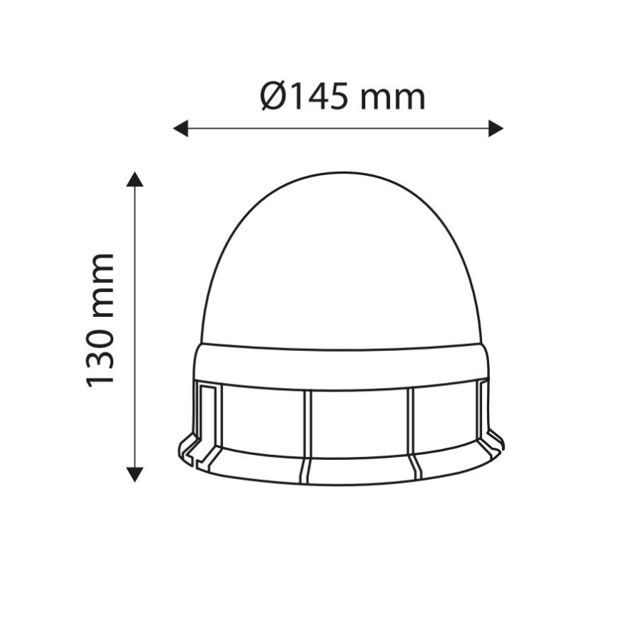 Gyrophare magnétique LED LIGHT LED SMD 5730/12-24V