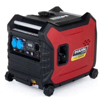 Hahn & Sohn 105412 - Groupe électrogène à onduleur à essence H IG 3500 3300W