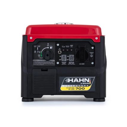 Hahn & Sohn 7305 - Générateur électrique à onduleur à essence H IG 700 800W
