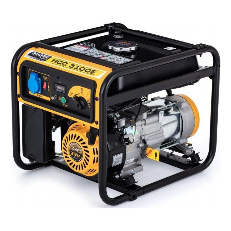 Hahn & Sohn 7569 - Générateur électrique à essence HGG 3100E AVR 3300W