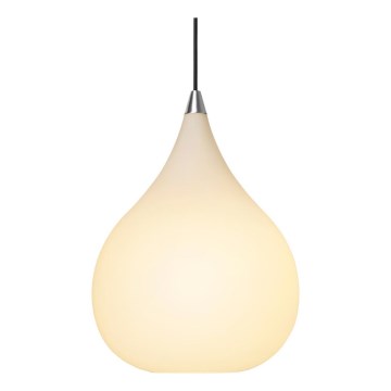 Halo Design 407931 - Suspension sur câble DROPS 1xE27/40W/230V Ø 30 cm, blanc/chrome mat