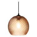 Halo Design 718368 - Suspension sur câble NOBB 1xE27/40W/230V marron fumé