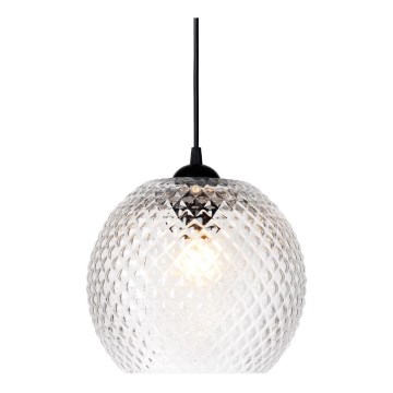 Halo Design 718436 - Suspension à câble NOBB 1xE27/40W/230V Ø 22 cm transparent