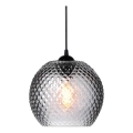 Halo Design 718443 - Suspension sur câble NOBB 1xE27/40W/230V gris fumé