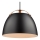Halo Design 734887 - Suspension sur câble OSLO 1xE27/40W/230V Ø 40 cm noir/chêne