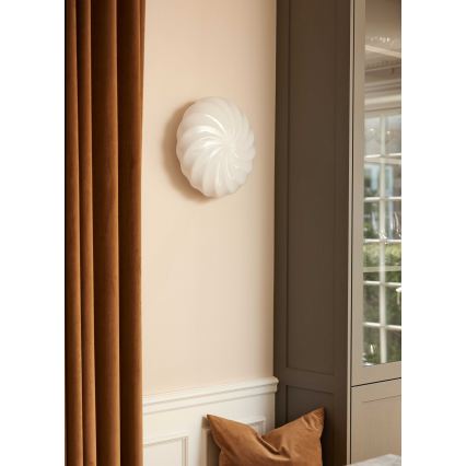 Halo Design 739547 - Applique murale TWIST 3xG9/28W/230V Ø 35 cm blanc/laiton