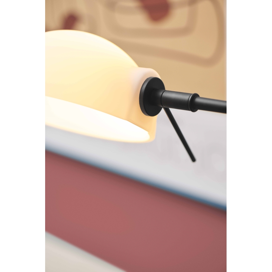 Halo Design 740215 - Applique murale KJOBENHAVN 1xG9/28W/230V noire