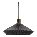 Halo Design 744299 - Suspension sur câble PARIS 1xE27/60W/230V Ø 56 cm noir/laiton/chêne