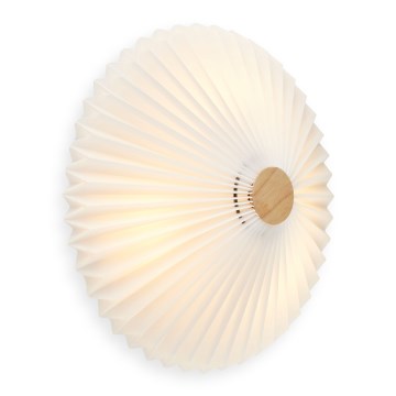 Halo Design 745081 - Applique murale PARIS 3xG9/28W/230V Ø 40 cm blanc/laiton/chêne