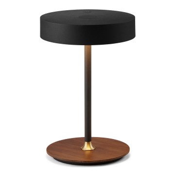 Halo Design 745777 - Lampe de table LED rechargeable et dimmable ON THE MOVE LED/2,5W/4000 mAh noir/bois